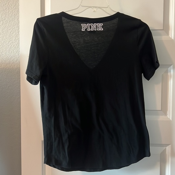 Pink Cougar shirt size large University of Houston graphic tee Black Cougars - Picture 3 of 11